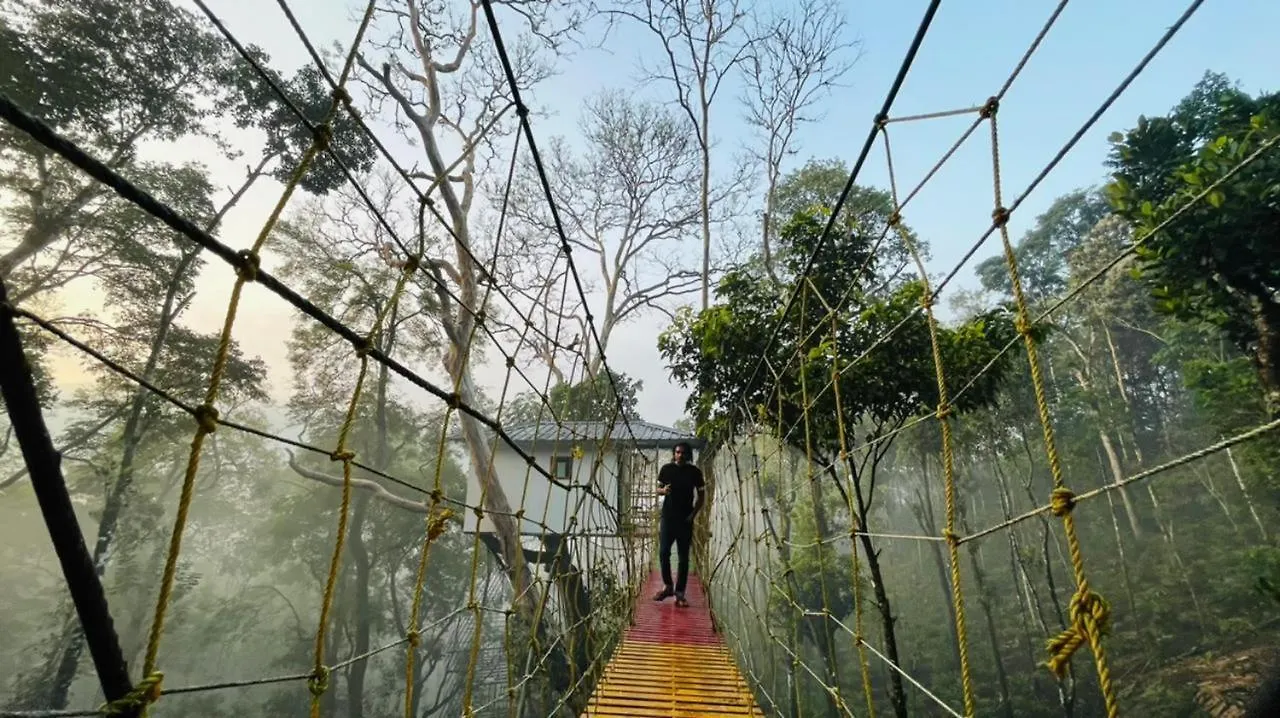 Kamp alanı Silver Trees Tree House Otel Munnar