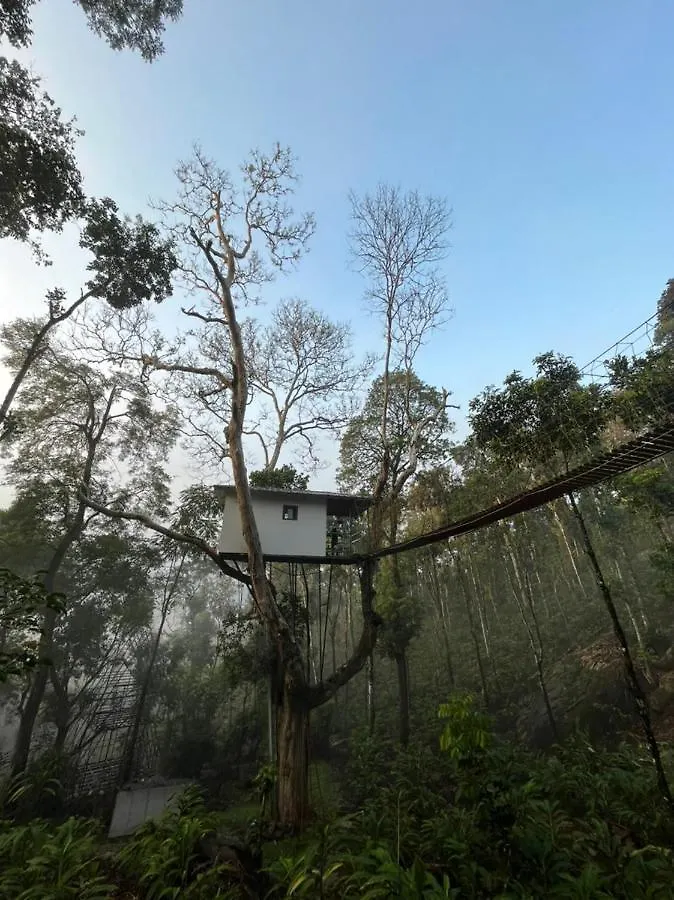 Kamp alanı Silver Trees Tree House Otel Munnar